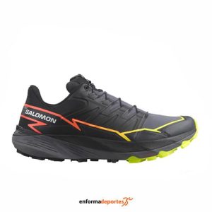 Zapatilla hombre Salomon Thundercross | BLACK/QUIET SHADE/FIERY C