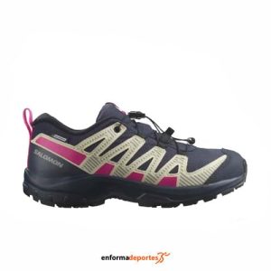 Zapatilla Junior Salomon Xa Pro V8 Cswp | INDIA INK/TRANSPARENT YEL