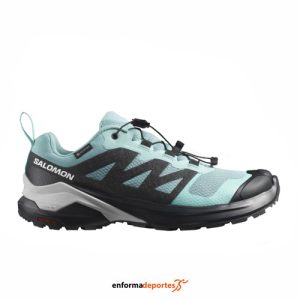 Zapatilla mujer Salomon X-Adventure Gtx | MARINE BLUE/BLACK/LUNAR R