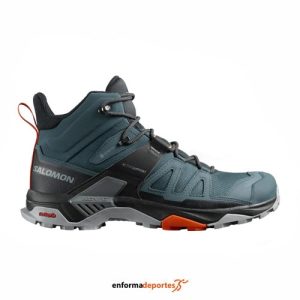 BOTA HOMBRE SALOMON  X ULTRA 4 MID GTX | STARGAZER/BLACK/SCARLET I