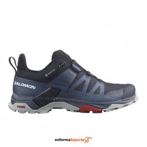 ZAPATILLA HOMBRE SALOMON X ULTRA 4 GTX | CARBON/BERING SEA/PEARL B