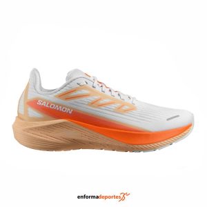 Zapatilla Mujer Salomon Aero Blaze 2 | WHITE/DRAGON FIRE/PEACH Q