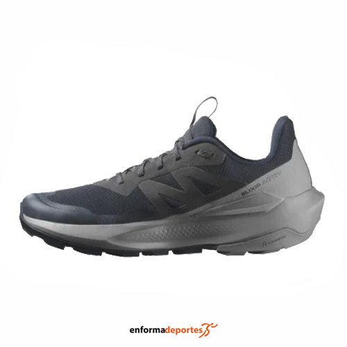 ZAPATILLA HOMBRE SALOMON ELIXIR ACTIV GTX | CARBON/SHARKSKIN/SLATE GR - Imagen 2
