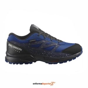 Zapato junior Salomon Outway Cswp | BLUE QUARTZ/BLACK/NEPTUNE