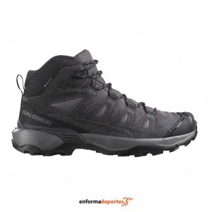 Bota mujer Salomon X Ultra 360 Ltr Mid Gtx | SHARK/NINE IRON/CLOUD GRA
