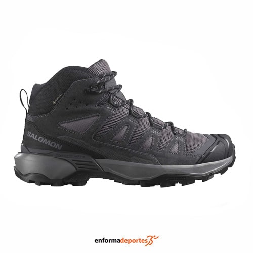 Bota mujer Salomon X Ultra 360 Ltr Mid Gtx | SHARK/NINE IRON/CLOUD GRA
