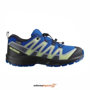 Zapatilla Junior Salomon Xa Pro V8 Cswp | NAUTICAL BLUE/BLACK/SHARP