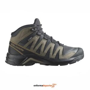 Bota hombre Salomon x-Adventure Recon Mid Gtx | ASPHALT/FALCON/COYOTE BRO