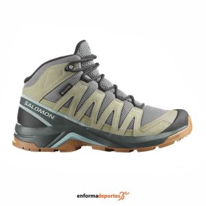 Bota mujer Salomon X-Adventure Recon Mid Gtx | SEDONA SAGE/SEAGRASS/TOUR