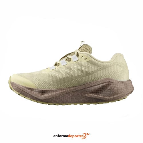 Zapatilla Mujer Salomon Aero Blaze 3 Grvl Gtx | GREEN HAZE/IRON/ICE FLOW - Imagen 2