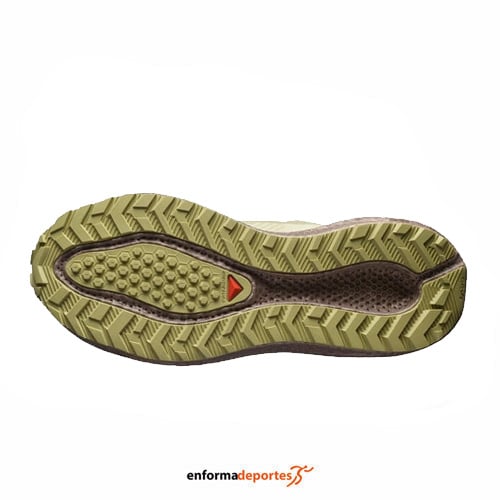 Zapatilla Mujer Salomon Aero Blaze 3 Grvl Gtx | GREEN HAZE/IRON/ICE FLOW - Imagen 3