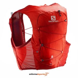 CHALECO HIDRATACION SALOMON ACTIVE SKIN 8 SET | VALIANT POPPY/RED DAHLIA
