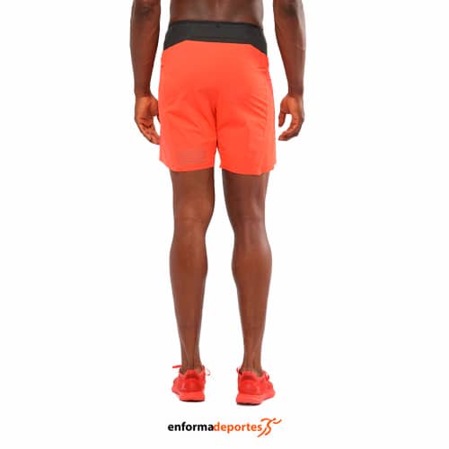 PANTALON CORTO HOMBRE SALOMON S/LAB SENSE 6» | RACING RED - Imagen 3