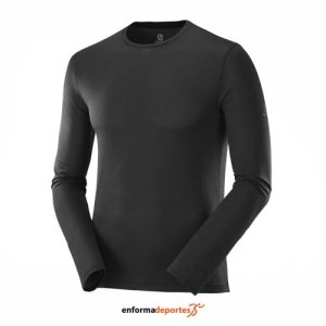 CAMISETA HOMBRE SALOMON AGILE | BLACK
