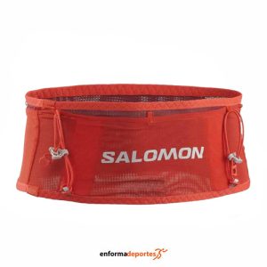 CINTURON SALOMON SENSE PRO BELT | FIERY RED/EBONY/CABERNET
