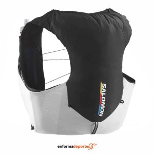 Chaleco hidratación Salomon Adv Skin 5 Race Flag | BLACK/WHITE/