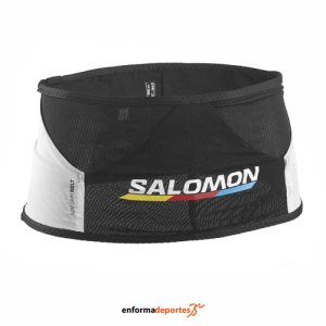 Riñonera Salomon Adv Skin belt Race Flag | BLACK/WHITE/