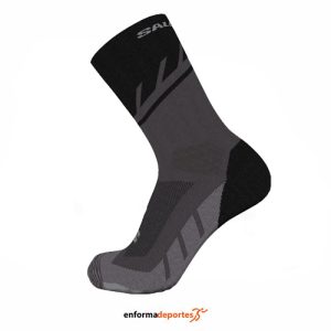 CALCETINES SALOMON SPEEDCROSS CREW  | BLACK/MAGNET/QUARRY