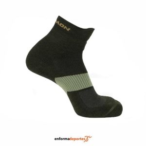 CALCETINES SALOMON X ULTRA QUARTER PEAT | PEAT/DEEP LICHEN GREEN/KE