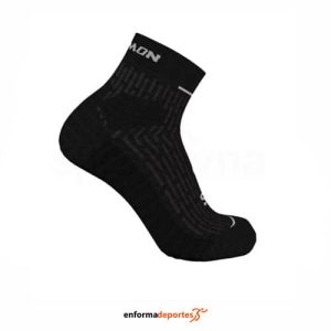 CALCETINES SALOMON ULTRA GLIDE ANKLE | BLACK/PHANTOM/GHOST GRAY