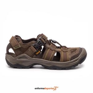 Sandalias hombre Teva Omnium 2 Leather | TURKISH COFFEE
