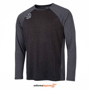 CAMISETA HOMBRE TERNUA KRODI LS TEE | 9937 NEGRO