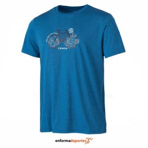 CAMISETA HOMBRE TERNUA AVIRON | 8529 MYKONOS BLUE
