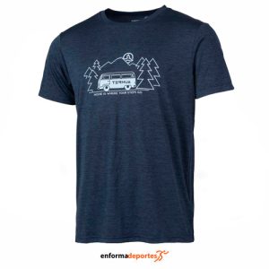 CAMISETA HOMBRE TERNUA LOGNA 2.0 1207926 | 1908  MARINO