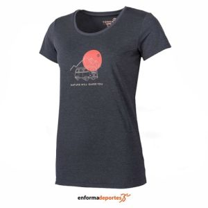 CAMISETA MUJER TERNUA LOGNA 3.0 | 5775 GRIS