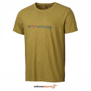 CAMISETA HOMBRE TERNUA HUMPBACK | 1246 MOSSTONE