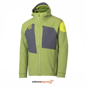 CHAQUETA HOMBRE TERNUA LEKKO HARD HOOD | 7575 GRASS LIME