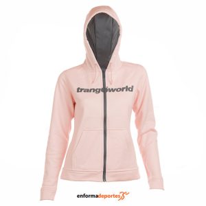 SUDADERA MUJER TRANGO LIENA | ROSA/GRIS