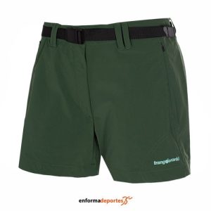 PANTALON CORTO MUJER TRANGO BAMBA | VERDE OSCURO