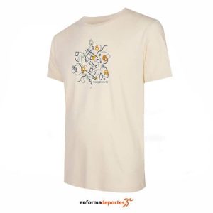 CAMISETA HOMBRE TRANGO FEDER | BEIGE