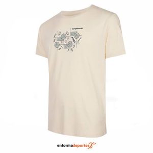 CAMISETA HOMBRE TRANGO MOENA | BEIGE