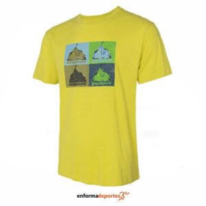 CAMISETA HOMBRE TRANGO NAHANNI | AMARILLO