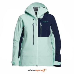 Chaqueta Mujer Trango Trx2 Shell Evo | AZUL CLARO/MARINO