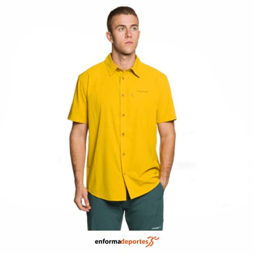 Camisa hombre Trango Esera Df | AMARILLO - Imagen 2