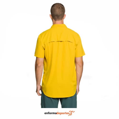 Camisa hombre Trango Esera Df | AMARILLO - Imagen 3