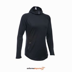 SUDADERA MUJER UNDER ARMOUR BALACLAVA | BLACK
