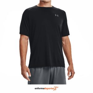 CAMISETA HOMBRE UNDER ARMOUR TECH | BLACK /  / GRAPHITE