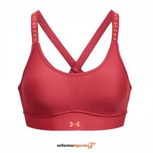 TOP MUJER UNDER ARMOUR  INFINITY MID COVERED | CHAKRA/AFTER BURN