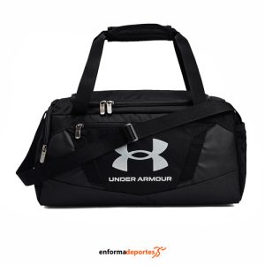 BOLSA  UNDER ARMOUR  UNDENIABLE 5.0 DUFFLE XS | BLACK/BLACK/METALLIC SILV