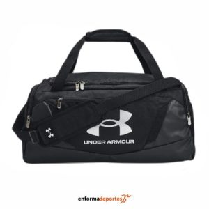 BOLSA UNDER ARMOUR  UNDENIABLE 5.0 DUFFLE SM | BLACK/BLACK/METALLIC SILV