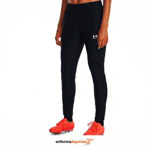 PANTALON MUJER UNDER ARMOUR CH. PIQUE PANT | BLACK/WHITE