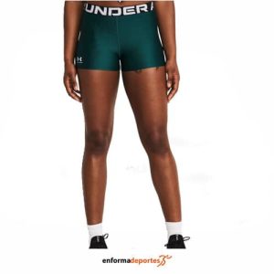 PANTALON CORTO MUJER UNDER ARMOUR  HG AUTHENTICS | HYDRO TEAL/WHITE