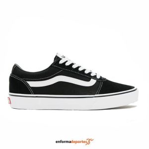 Zapatilla Hombre Vans Mn Ward | (SUEDE/CANVAS) BLACK/WHIT