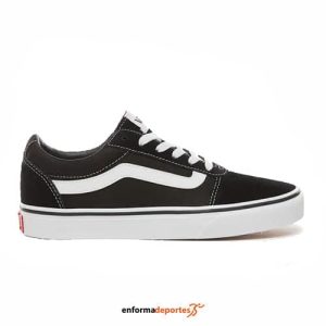 Zapatilla Mujer Vans Ward | (SUEDE/CANVAS) BLACK/WHIT