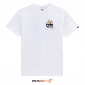 CAMISETA HOMBRE VANS SIDESET-B | WHITE