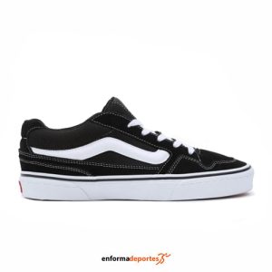 ZAPATILLA JUNIOR VANS CALDRONE | BLACK/WHITE